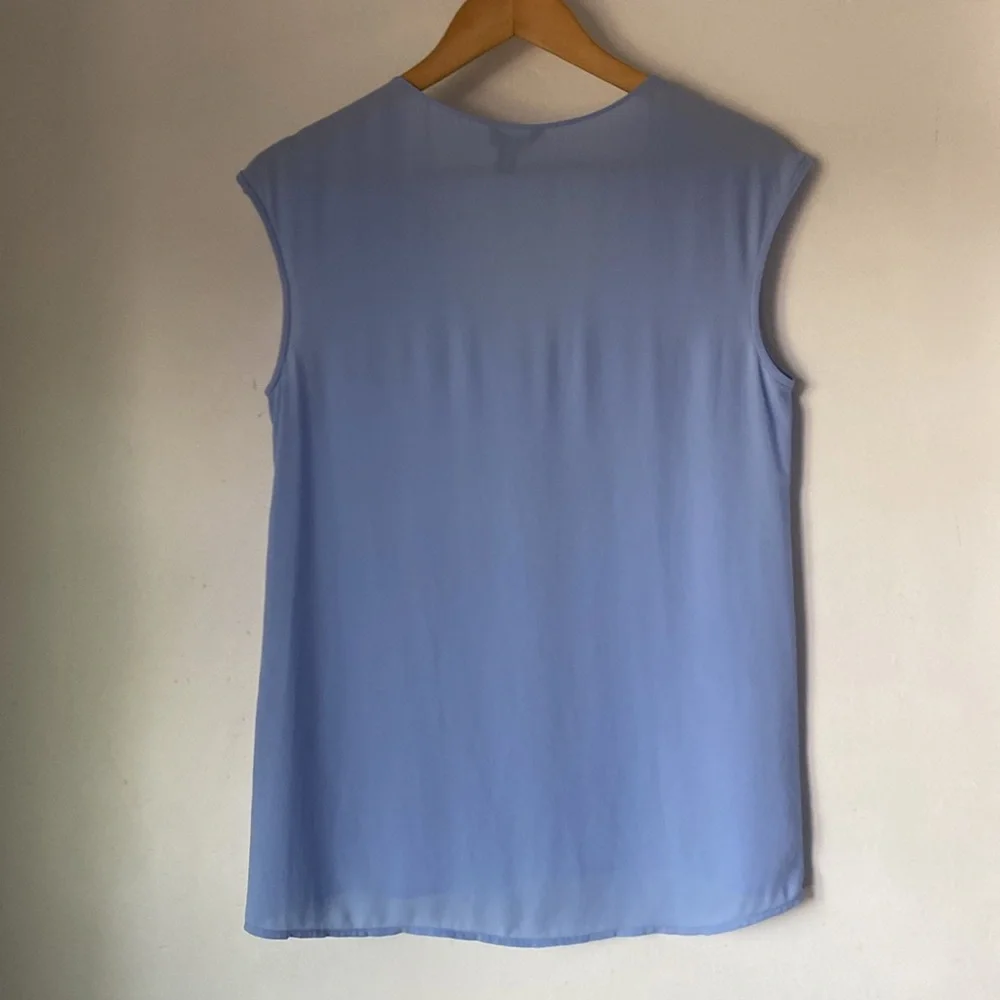 J.Crew 2 Cap Sleeve Shirttail Top